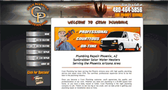 Desktop Screenshot of crumplumbing.com